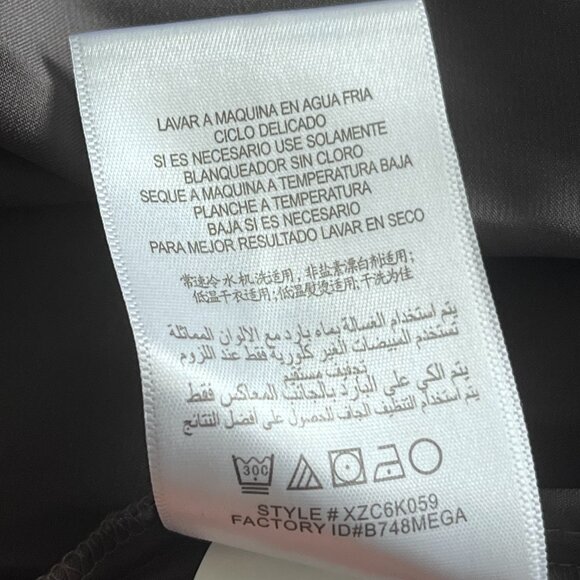 Max & Cleo Grey & Black Sleeveless Tulle Mini Dress with Bow Detail - Picture 5 of 11